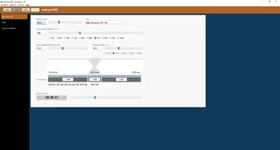 NDT calculator interface for Ir192